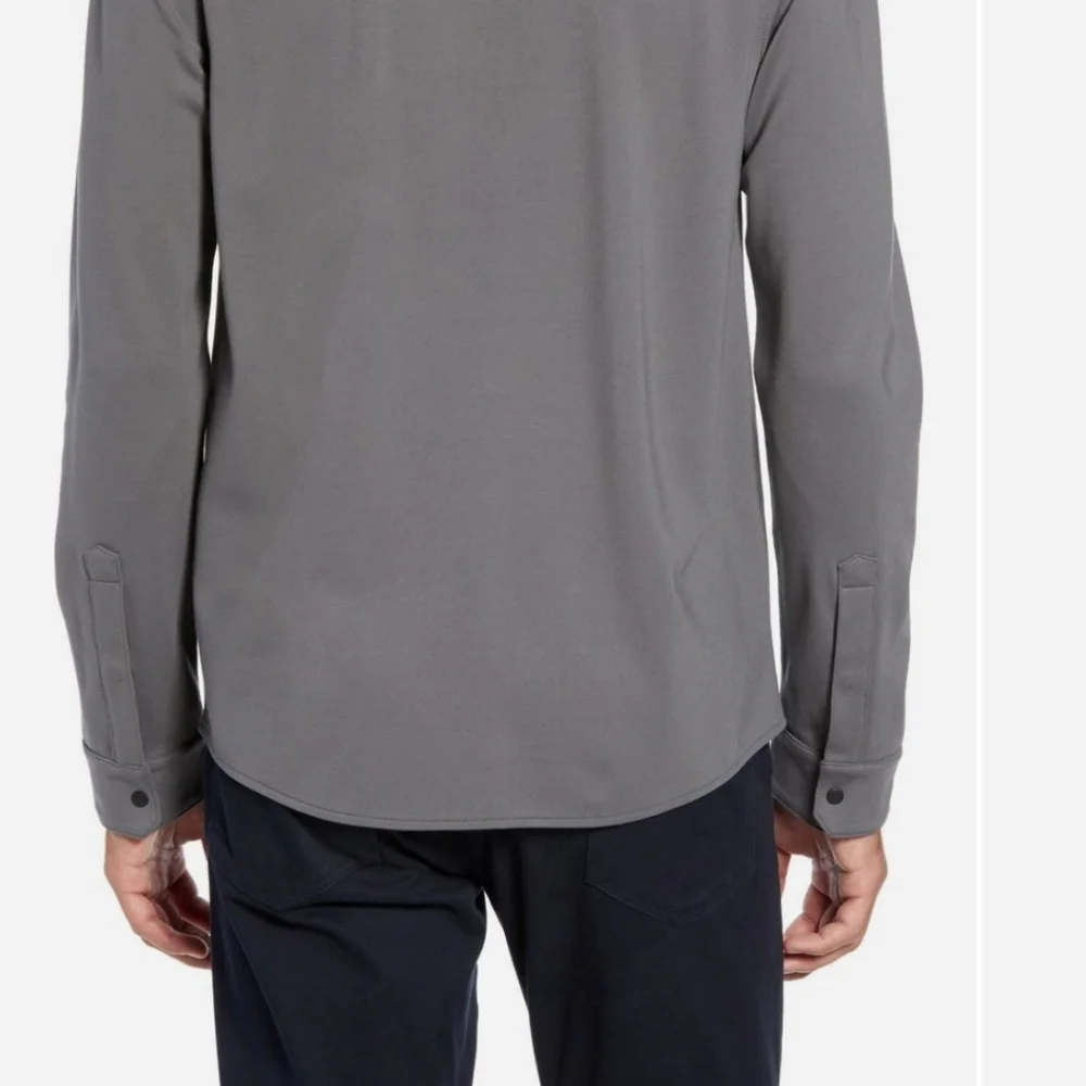 Pocket Zip Jersey Polo - Size Medium - Calibrate